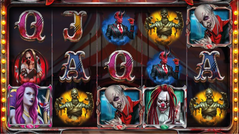 circus-of-horror-slot-gameplay