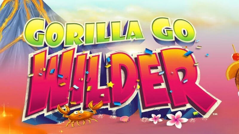 gorilla go wilder slot logo