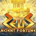 ancient fortunes zeus slot logo