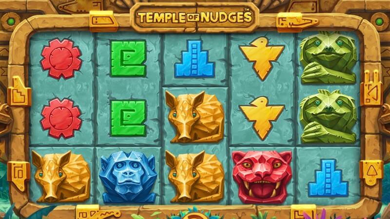 temple of nudges slot gameplay