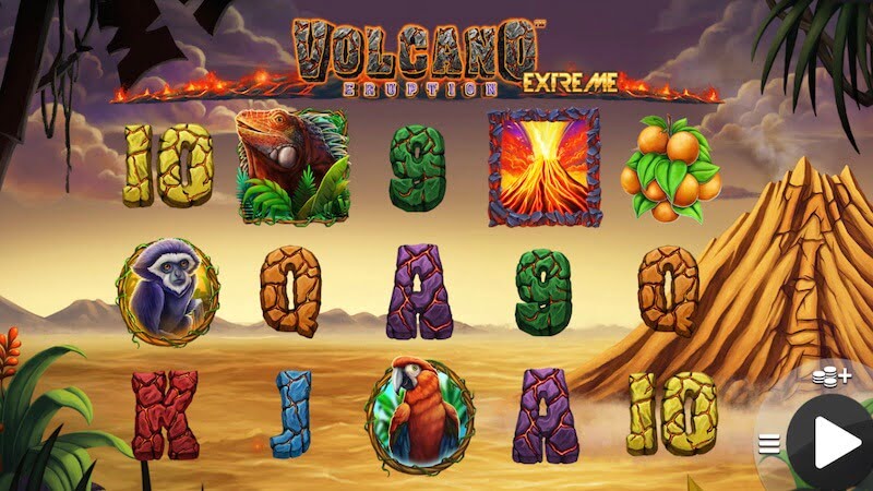 volcano eruption extreme slot gameplay