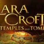 lara croft temples and tombs slot logo