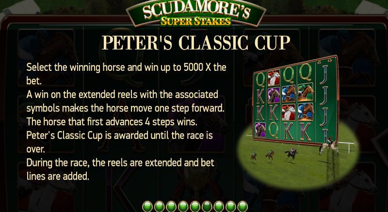 scudamores super stakes slot rules