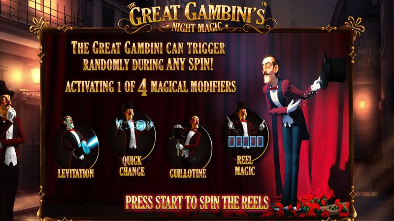 the great gambinis slot gameplay