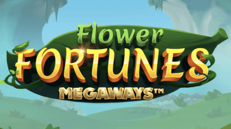 flower fortunes megaways slot logo