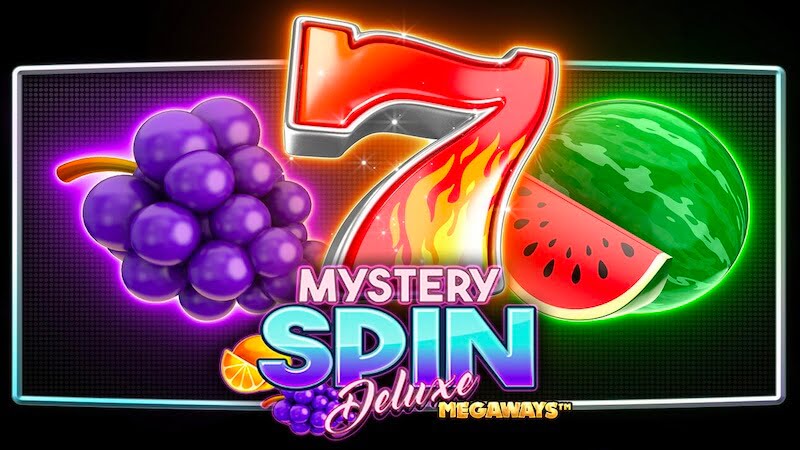 mystery spin deluxe megaways slot logo