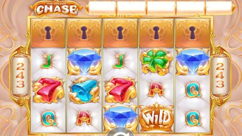the golden chase slot gameplay