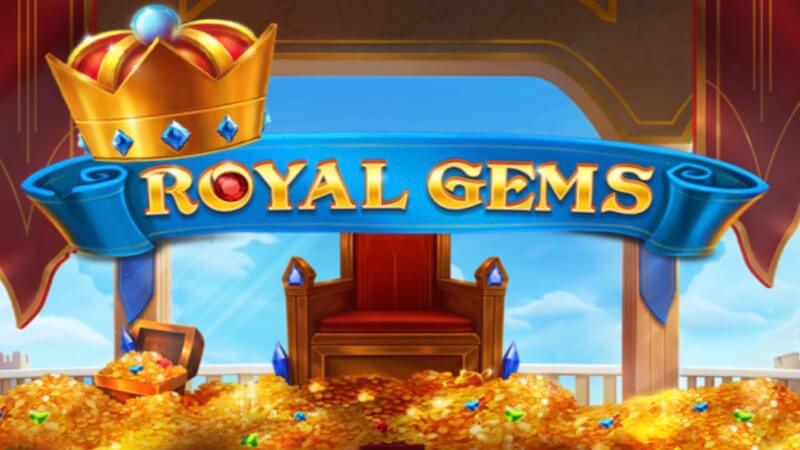 royal gems slot logo