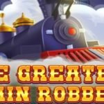 the greatest train robbery slot logo