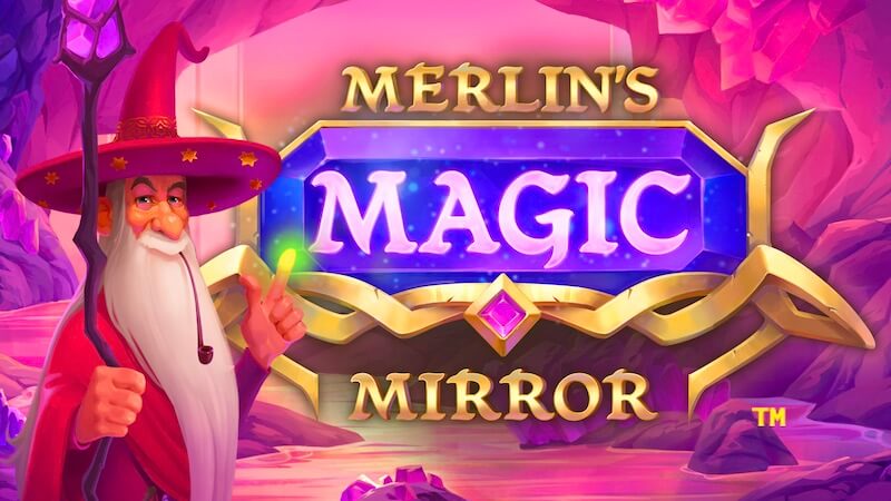 merlins magic mirror slot logo