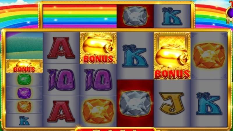 rainbow riches megaways slot gameplay