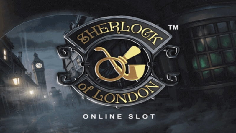 sherlock of london slot logo