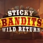 sticky bandits wild return slot logo