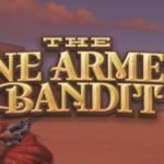 the one armed bandit slot logo