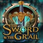the sword and the grail slot logo