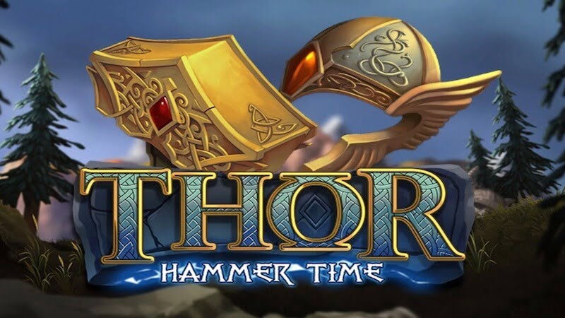 thor hammer time slot logo
