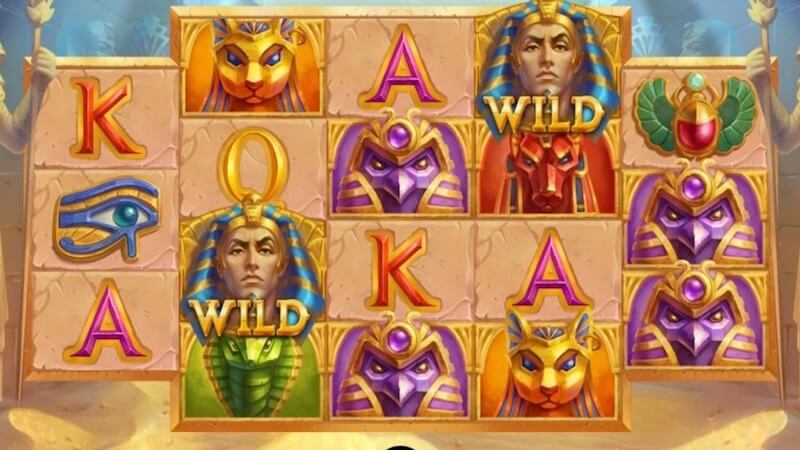 egyptian king slot gameplay