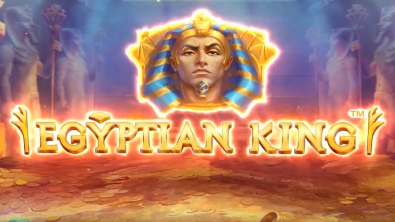egyptian king slot logo