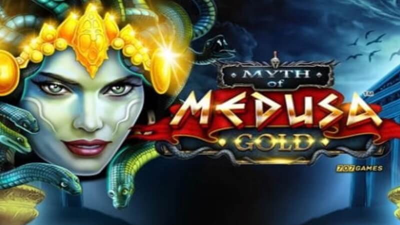 myth of medusa gold slot logo