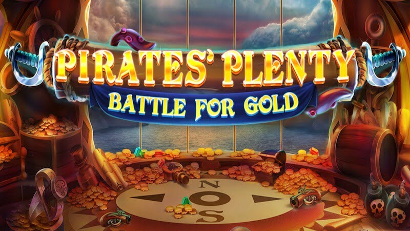 pirates plenty battle for gold slot logo