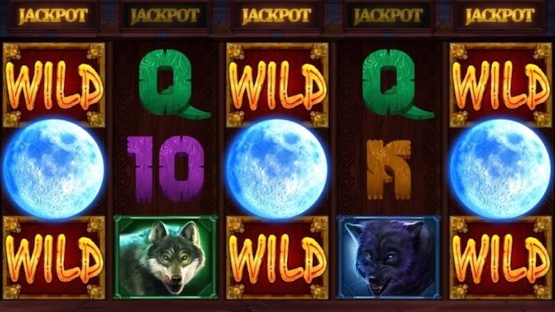 wolf riches slot gameplay