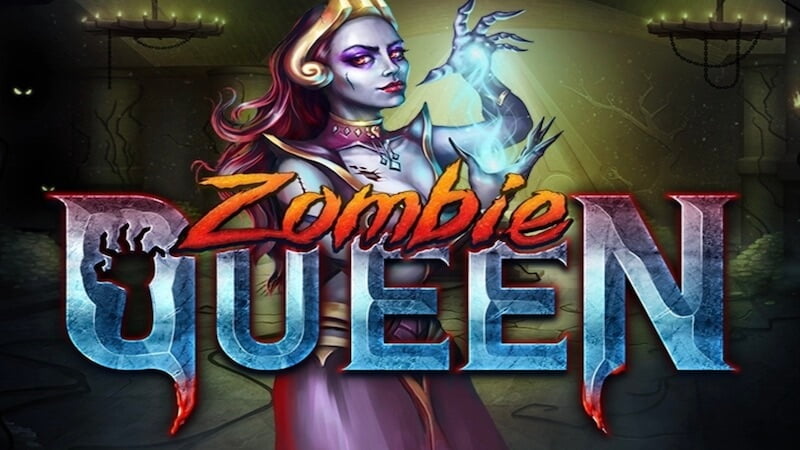 zombie queen slot logo
