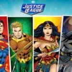 justice league comic slot logo