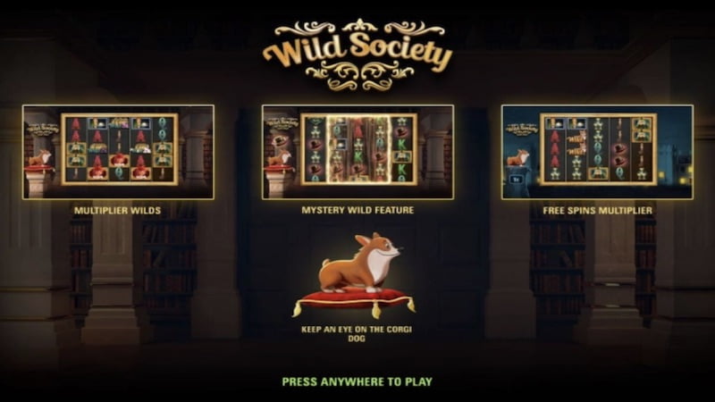 wild society slot rules