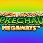 wish upon a leprechaun megaways slot logo