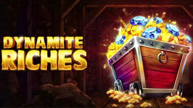 dynamite riches slot logo
