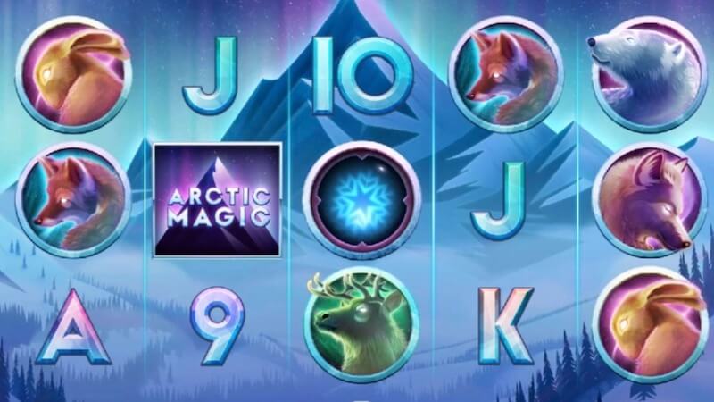 arctic magic slot gameplay