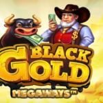 black gold megaways slot logo