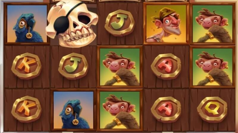 skulls up slot gameplay
