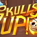 skulls up slot logo