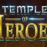 temple of heroes slot logo