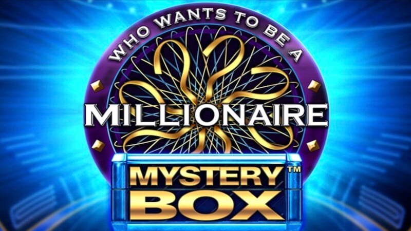 who wants to be a millionaire mystery box slot logo