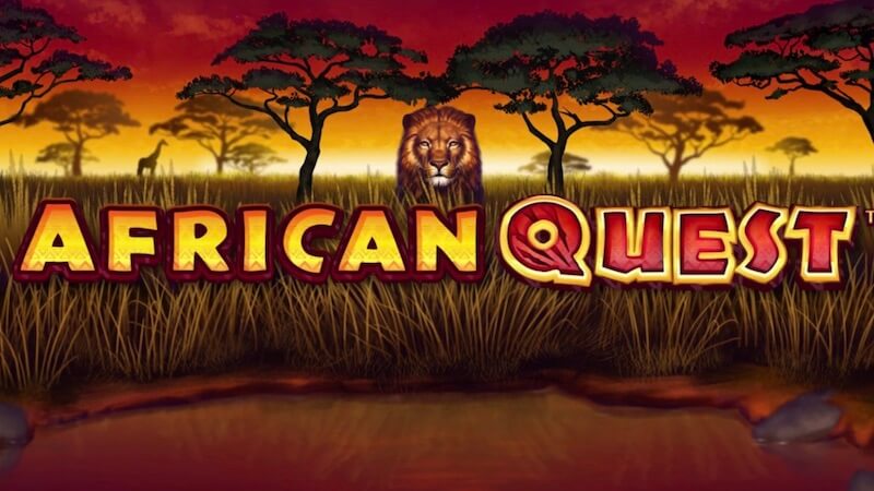 african quest slot logo