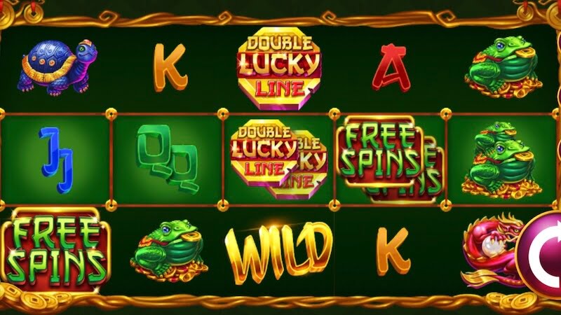 double lucky line slot gameplay