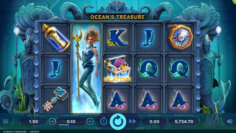 oceans treasure slot