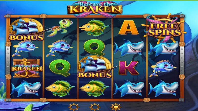 release the kraken slot gameplay