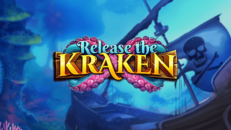 release the kraken slot logo
