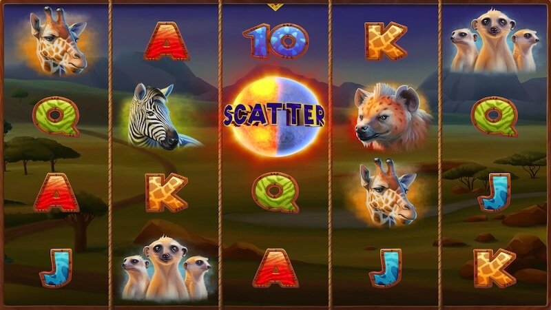 serengeti kings slot gameplay