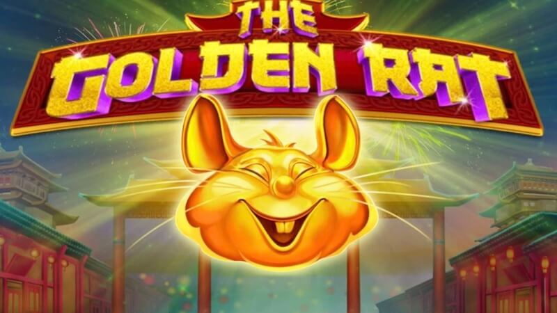 the golden rat slot logo