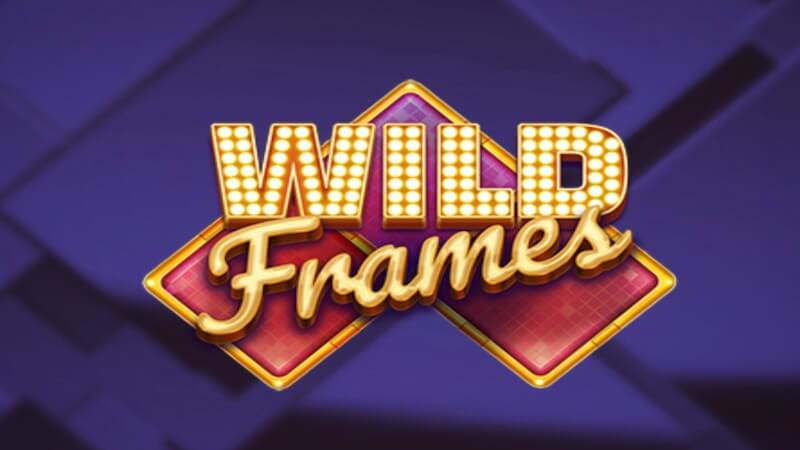 wild frames slot logo