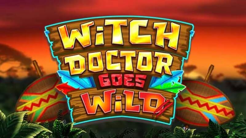 witch doctor goes wild slot logo