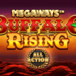 buffalo rising all action slot logo