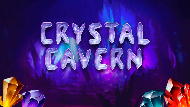 crystal cavern slot logo