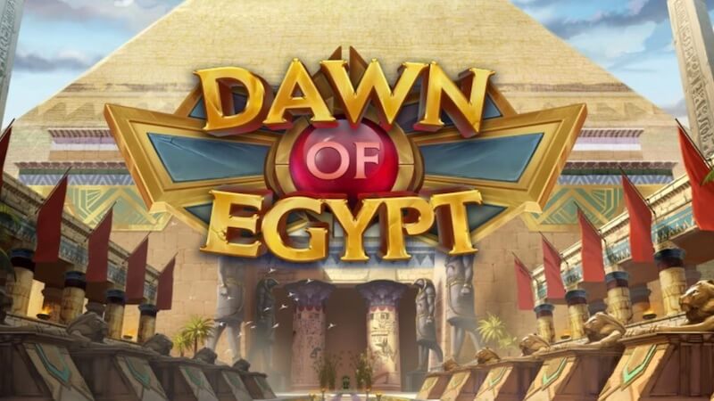 dawn of egypt slot logo