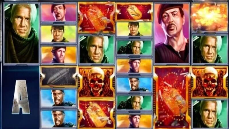 expendables megaways slot gameplay
