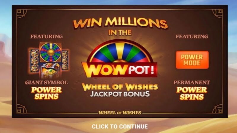 wheel of wishes slot rules